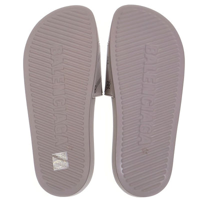 Balenciaga Slide Sandals Shoes Beige — view 5