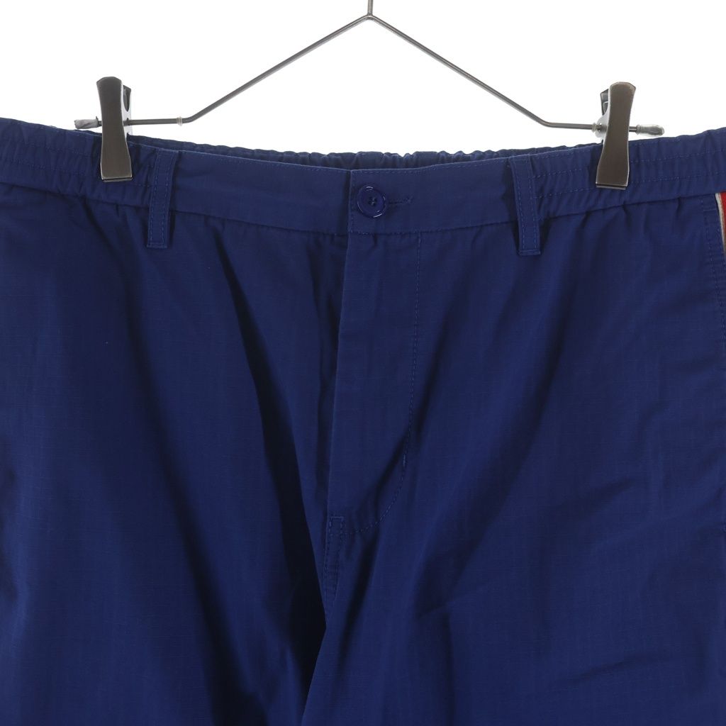 Gucci Side Line Pants Blue Cotton — view 3