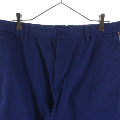 Gucci Side Line Pants Blue Cotton — view 3