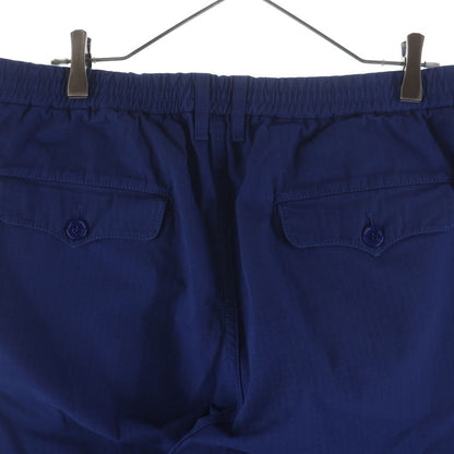 Gucci Side Line Pants Blue Cotton — view 4