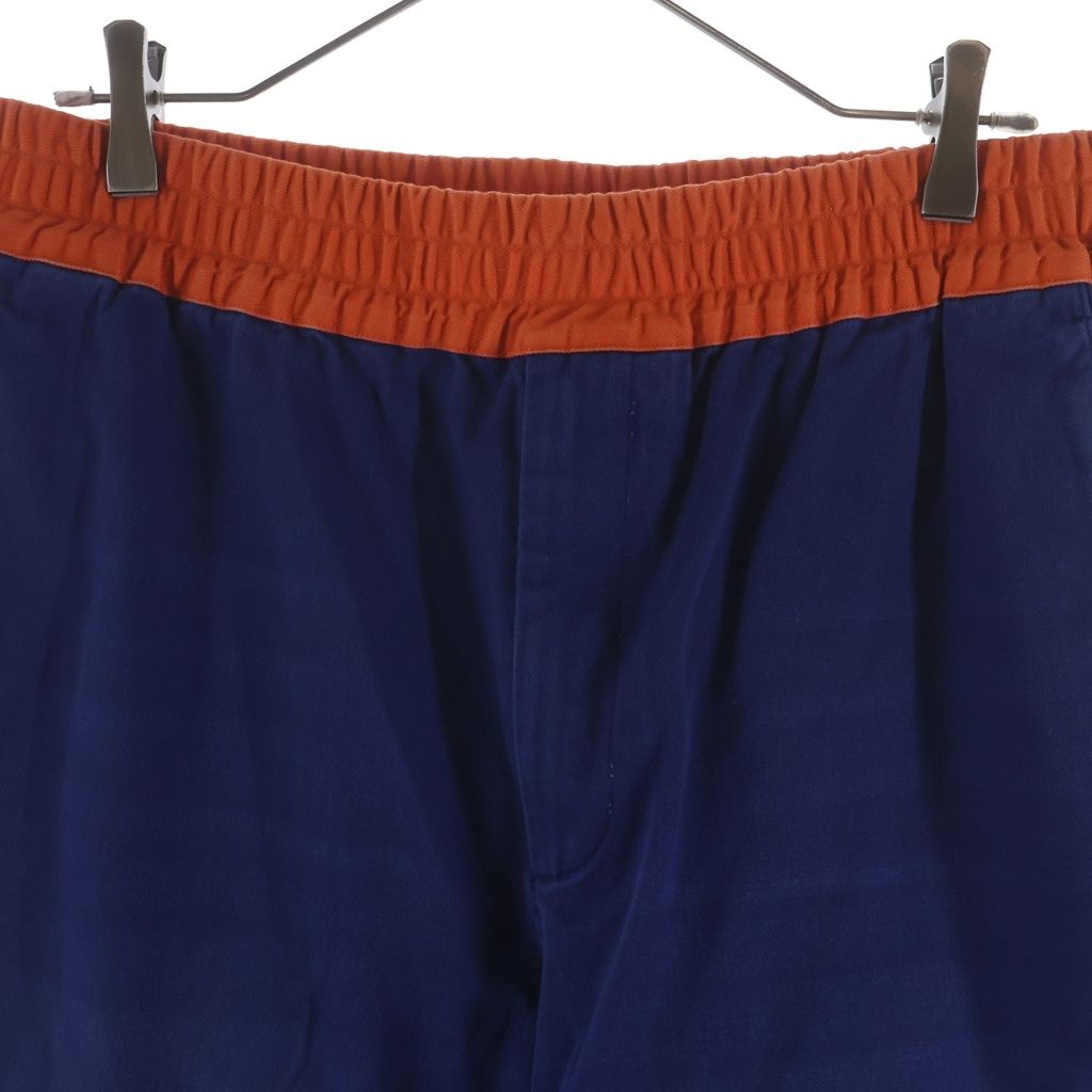 Gucci Side Line Pants Blue Orange Polyester — view 3
