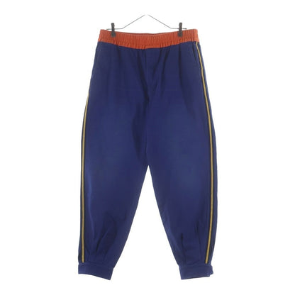 Gucci Side Line Pants Blue Orange Polyester