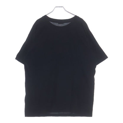 Celine Front Arch Logo Short Sleeve Crew Neck T-Shirt Black — view 2