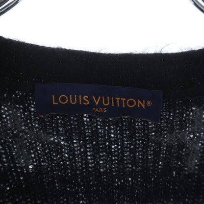 Louis Vuitton Ne5 Monogram Mohair Cardigan Black — view 6