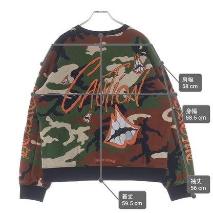 Chrome Hearts Matty Boy Ppo Caution Crew Boy All Over Camouflage Chompa Print — view 9