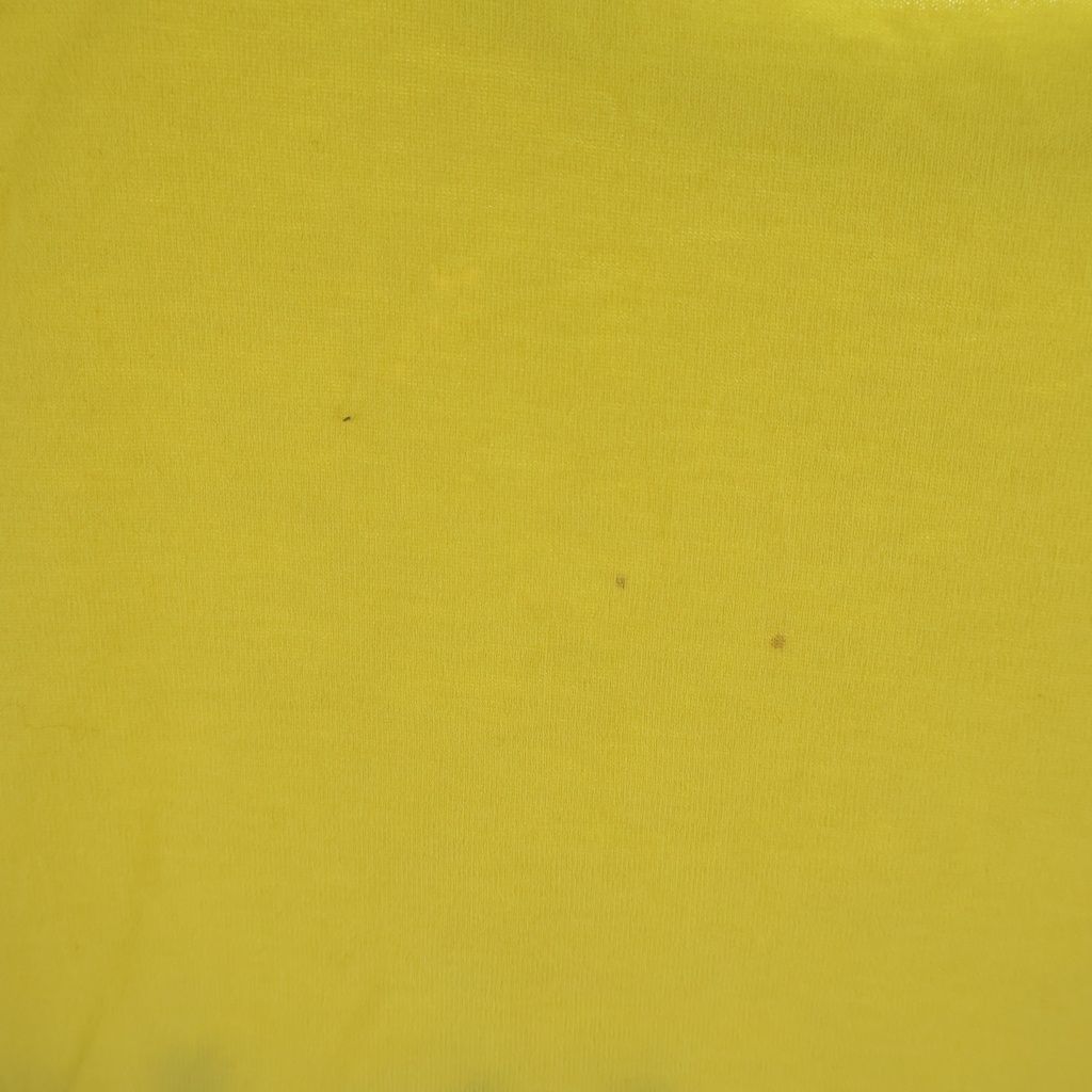 Celine Loose Cotton Logo Tee Short Sleeve T-Shirt Yellow — view 7
