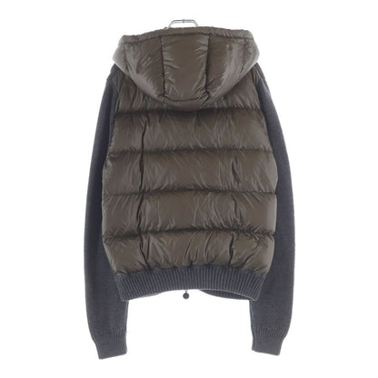 Moncler Maglione Tricot Cardigann Khaki Gray Cardigan — view 2