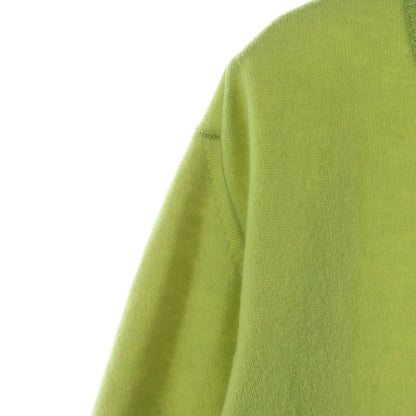 Hermes V-neck Knit Green Cashmere Sweater — view 6