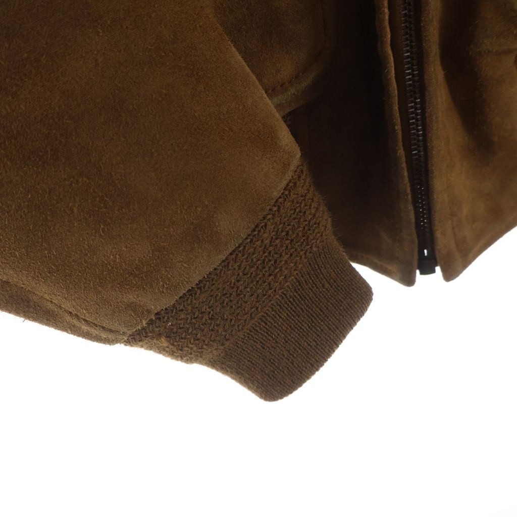 Saint Laurent Paris Bomber Jacket Eddie Era Suede Brown — view 5