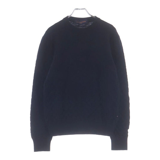 Louis Vuitton Vor Damier Crew Neck Sweater Navy