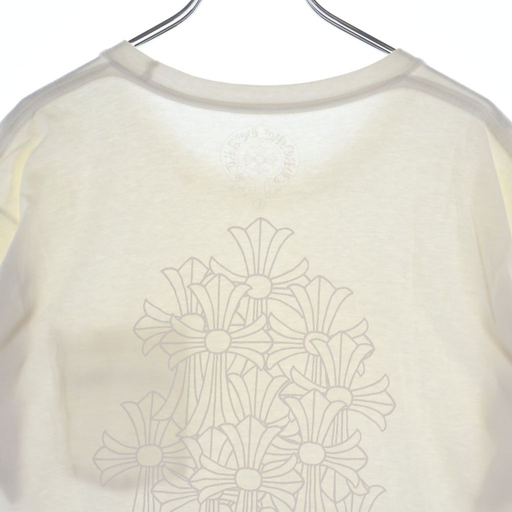 Chrome Hearts Back Cemetery Print Short Sleeve Pocket T-Shirt — view 4