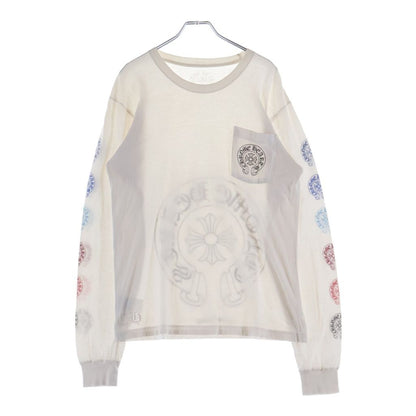 Chrome Hearts Multi Color Horseshoe T-Shirt Multicolor Crew Neck Long — view 2