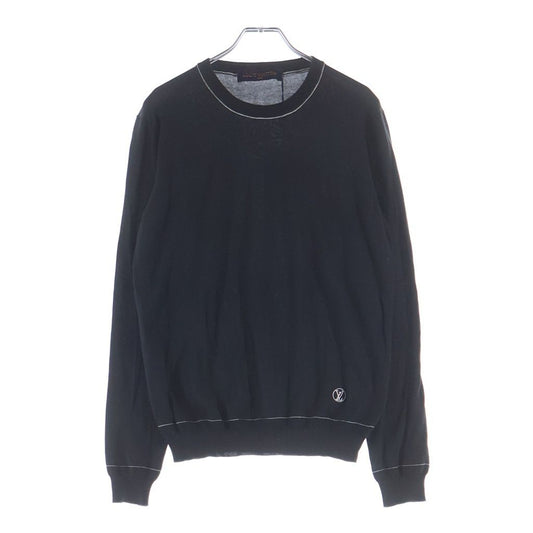 Louis Vuitton Knit Black Cotton Sweater