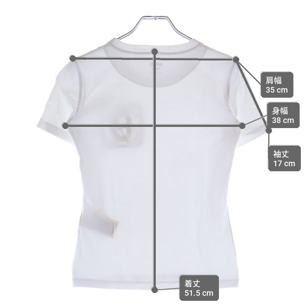 Hermes Kanoe Print Short Sleeve T-Shirt White — view 9