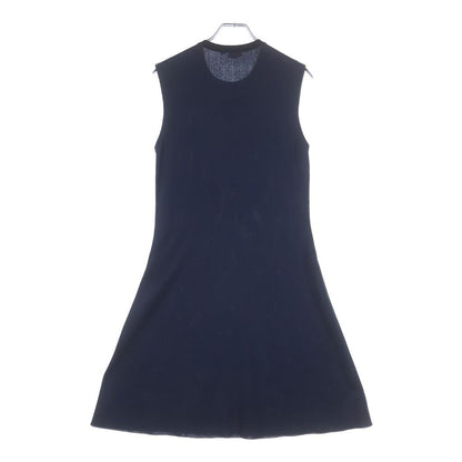 Louis Vuitton Monogram Sleeveless Dress Navy Onj — view 2