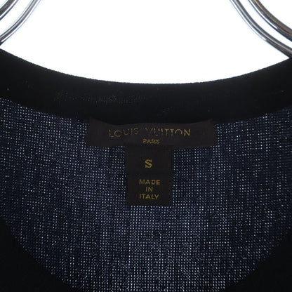 Louis Vuitton Monogram Sleeveless Dress Navy Onj — view 7