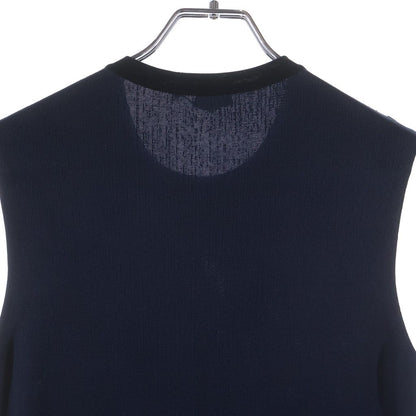 Louis Vuitton Monogram Sleeveless Dress Navy Onj — view 4