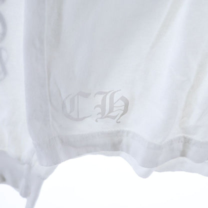 Chrome Hearts CH Scroll Logo Tee Arm Print Long Sleeve T-Shirt Black — view 6