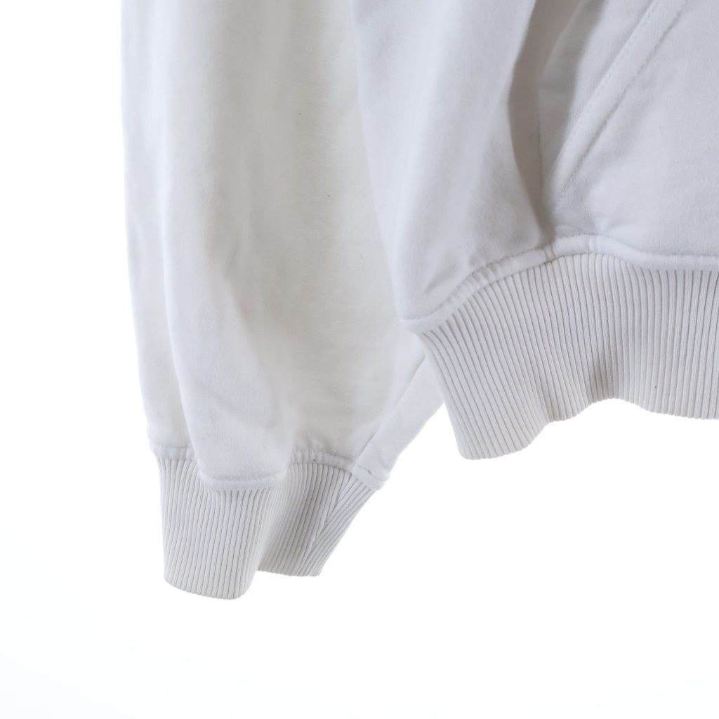 Fendi Fendace Fender Che Logo Embroidery Pullover Sweatshirt Hoodie White — view 5
