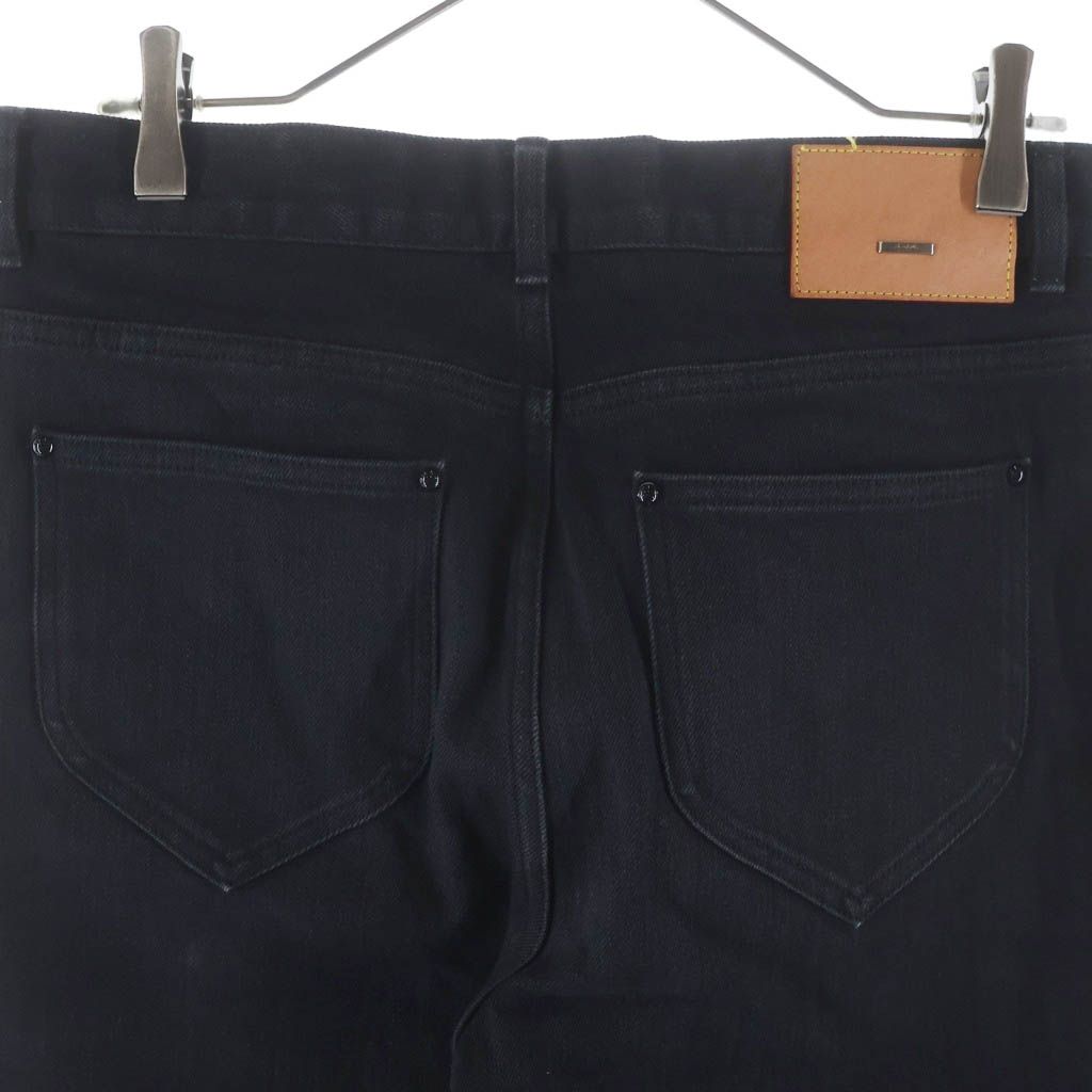 Louis Vuitton Slim Stretch Denim Pants Black — view 4