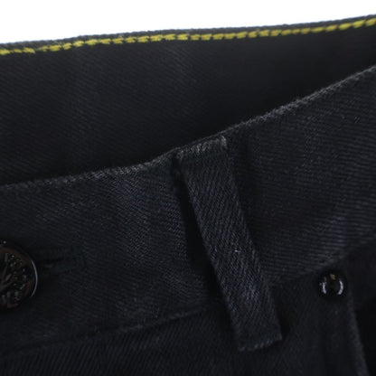 Louis Vuitton Slim Stretch Denim Pants Black — view 5