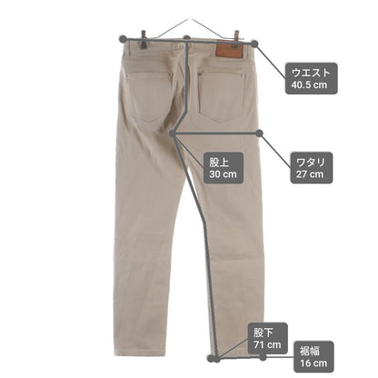 Louis Vuitton LV Monogram Patch Denim Pants Beige — view 9