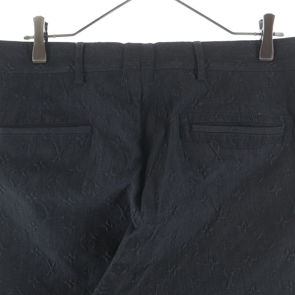 Louis Vuitton Monogram Suit Pants Dark Gray 38 — view 4