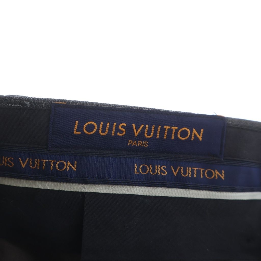 Louis Vuitton Monogram Suit Pants Dark Gray 38 — view 6