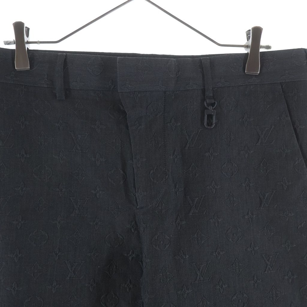 Louis Vuitton Monogram Suit Pants Dark Gray 38 — view 3