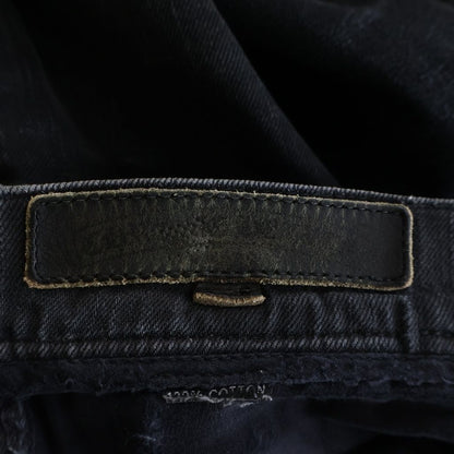 Chrome Hearts Vintage Fleurknee Dnm Pants Denim Black — view 8