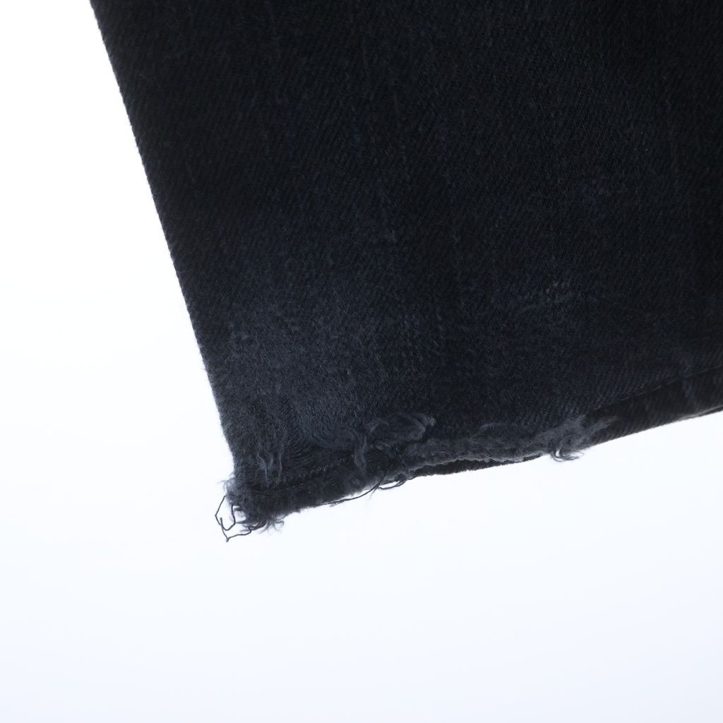 Chrome Hearts Vintage Fleurknee Dnm Pants Denim Black — view 7