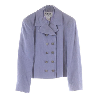Chanel Coco Button Tweed Set Light Purple 38 — view 2