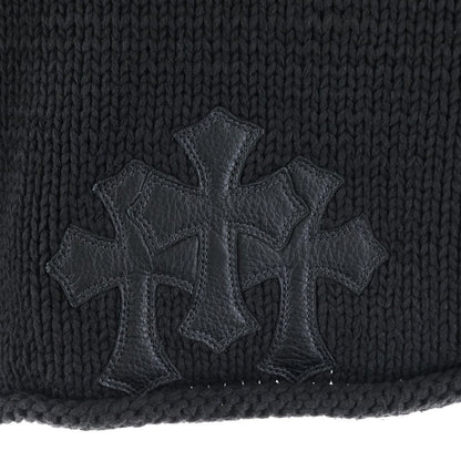 Chrome Hearts Dagger Zip Up Snake Gauge Knit Sweater Black Silver — view 5