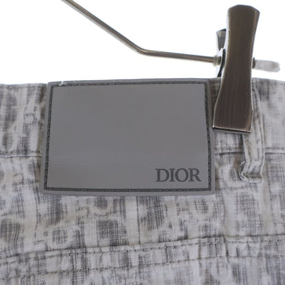 Dior All Over Pattern Denim Pants Gray — view 7