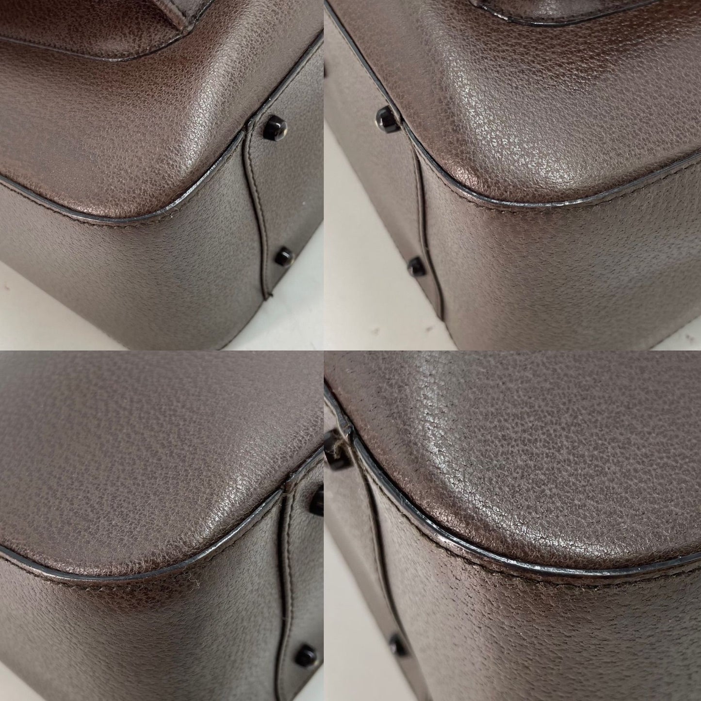 Gucci Tote Leather Bamboo GG Travel Wedding Ceremony — view 7