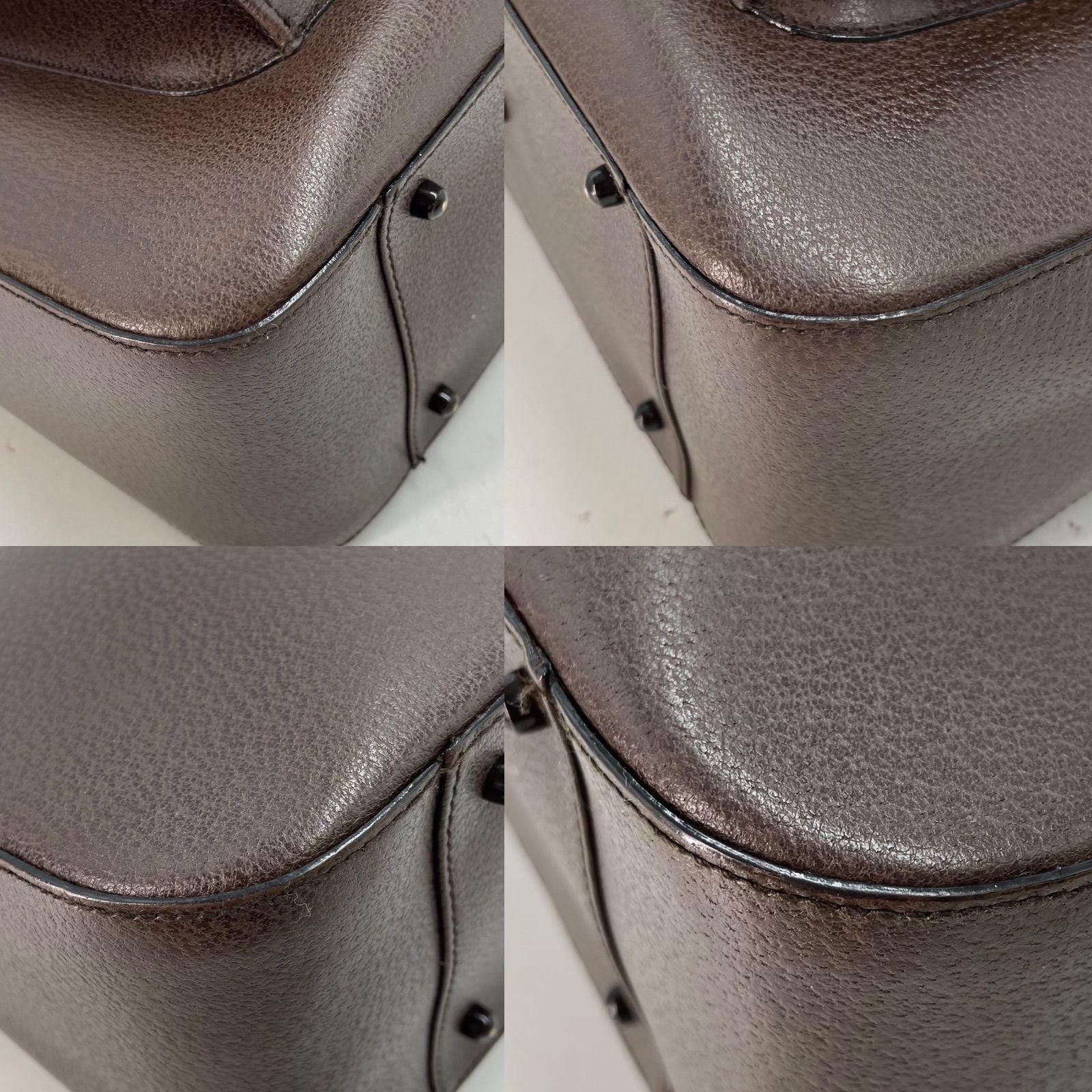 Gucci Tote Leather Bamboo GG Travel Wedding Ceremony — view 7