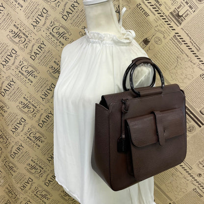 Gucci Tote Leather Bamboo GG Travel Wedding Ceremony — view 3