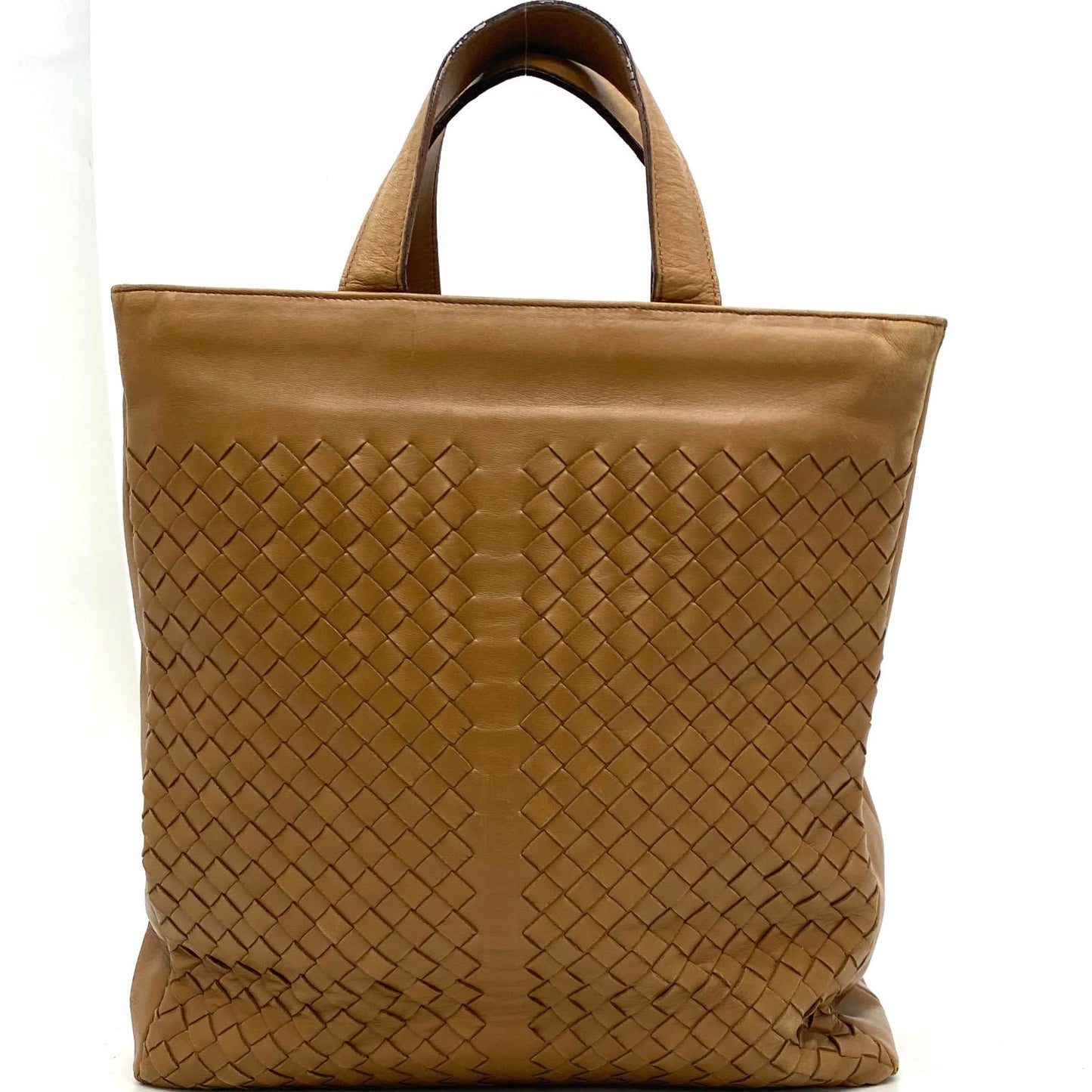 Bottega Veneta Hand Tote Intra Leather Brown Business Travel — view 2