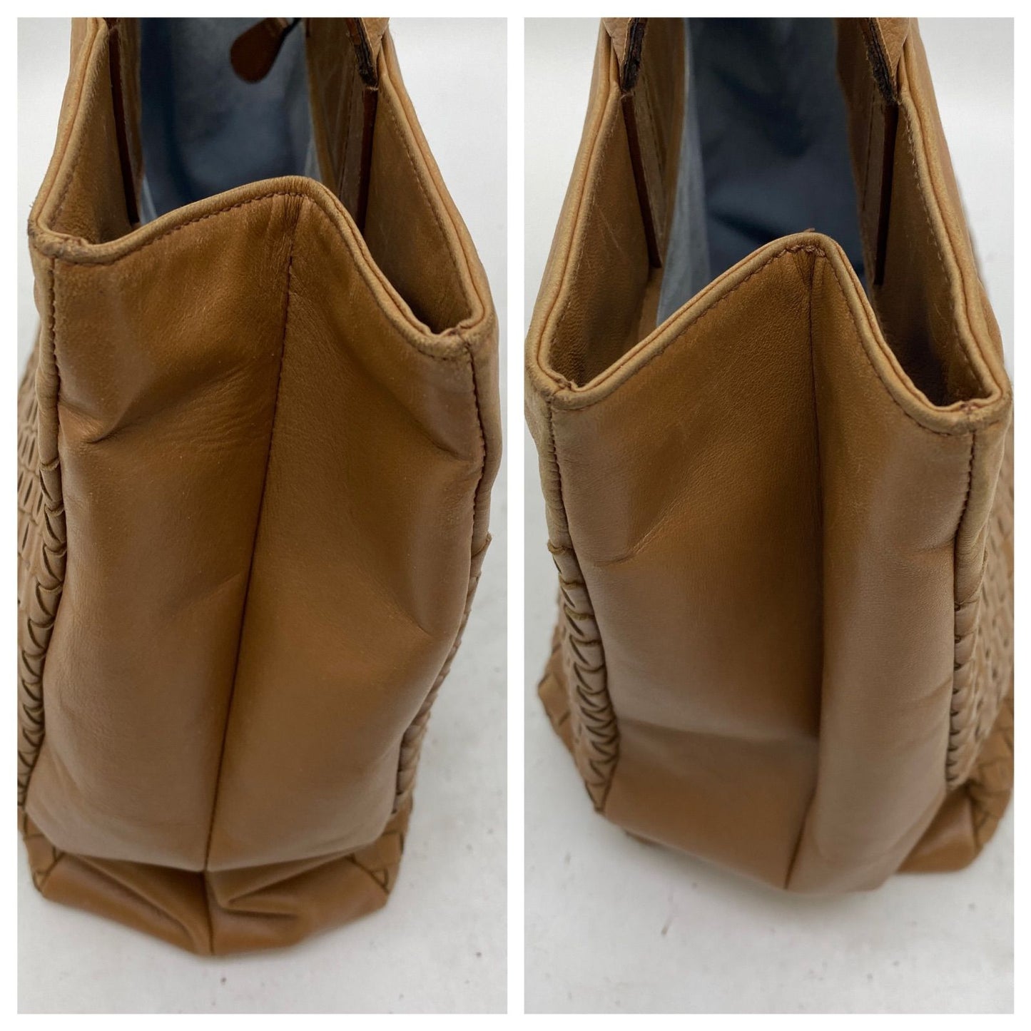Bottega Veneta Hand Tote Intra Leather Brown Business Travel — view 6