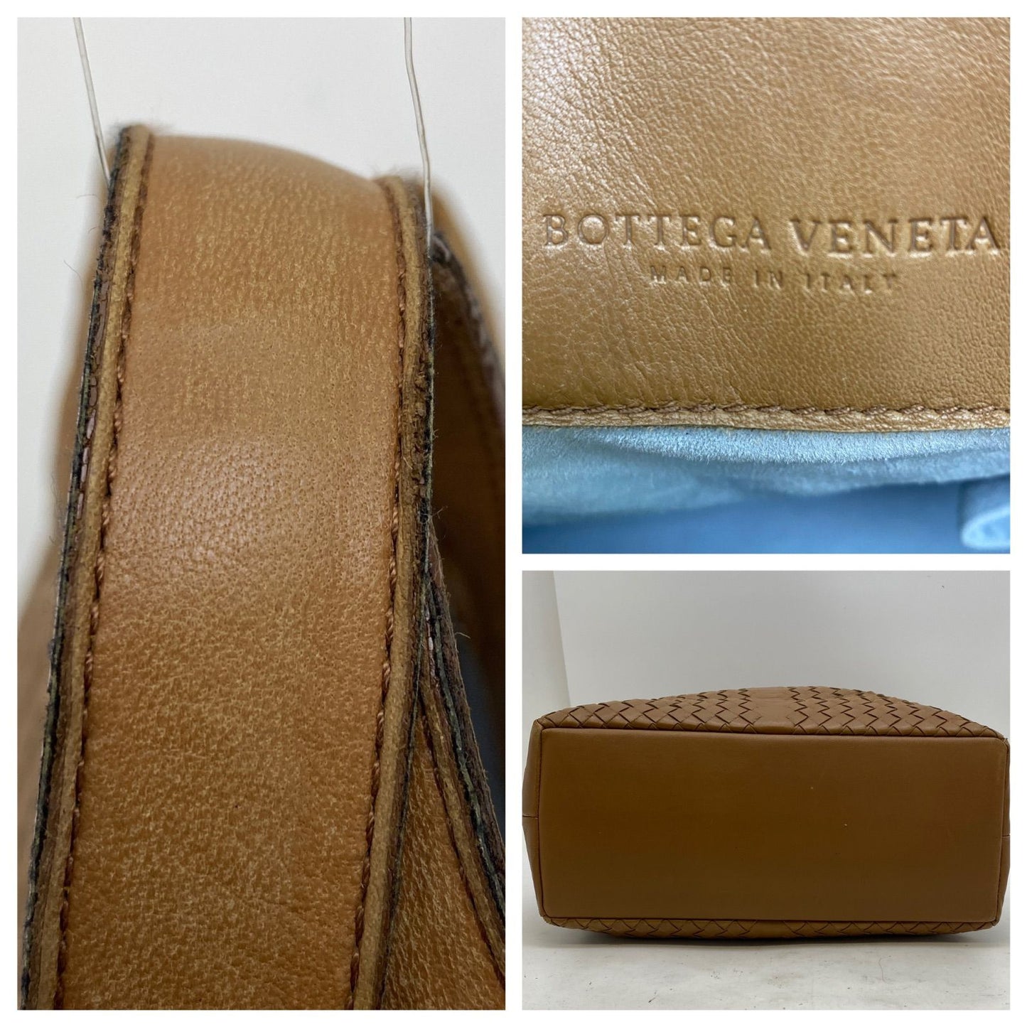 Bottega Veneta Hand Tote Intra Leather Brown Business Travel — view 4