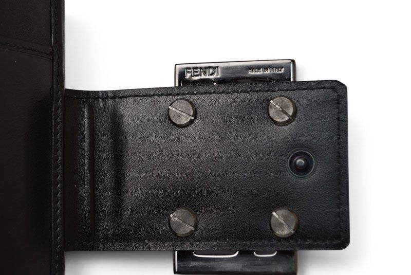 Fendi Wallet Bifold Fold Zucca Pattern Black — view 9