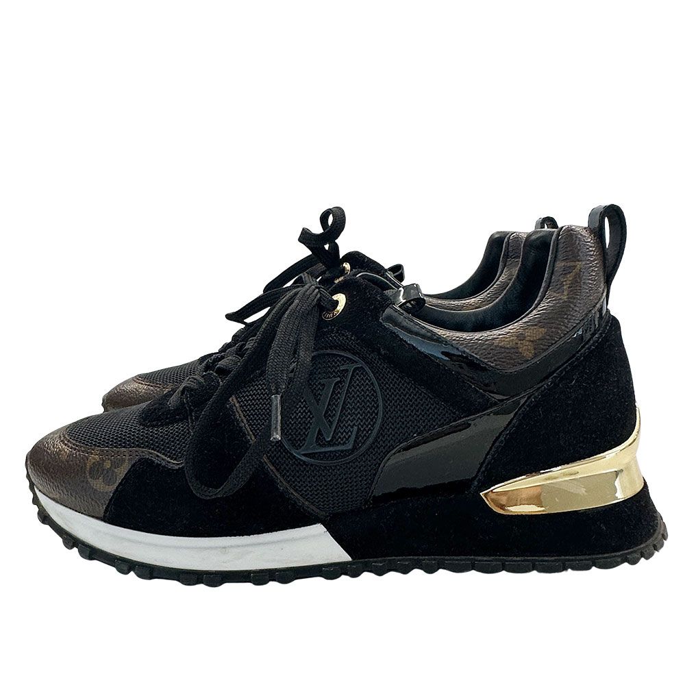 Louis Vuitton Sneakers Leather Runway Black Cool — view 3