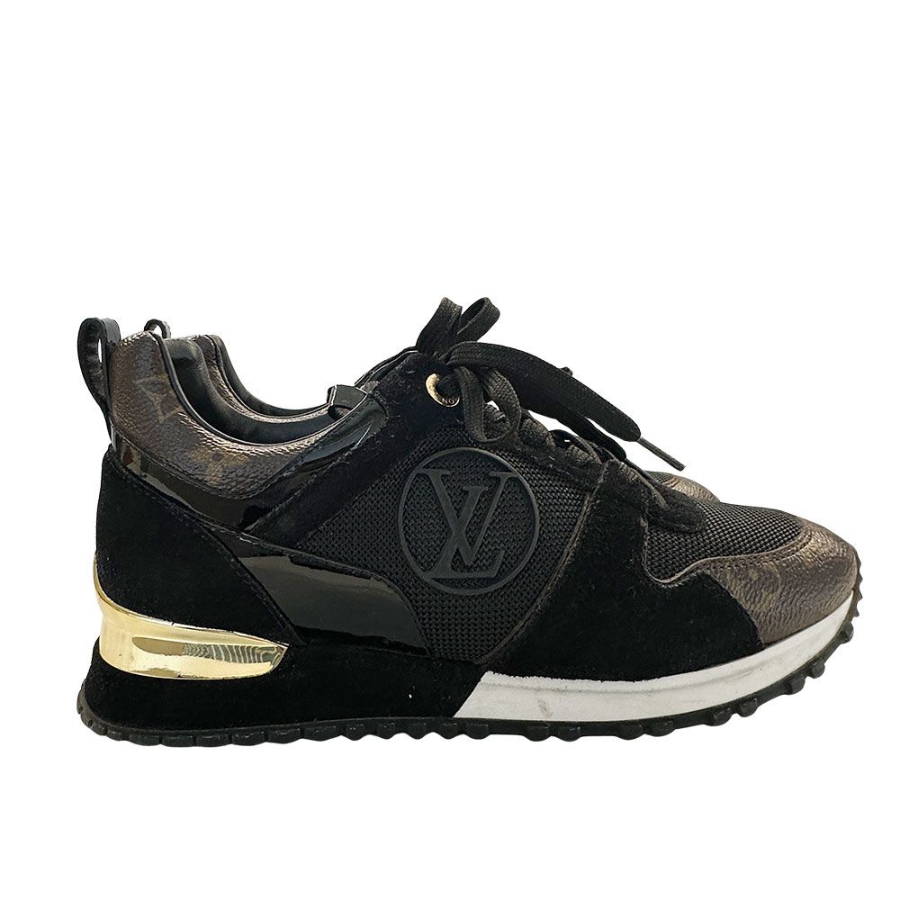 Louis Vuitton Sneakers Leather Runway Black Cool — view 5
