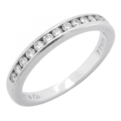 Tiffany & Co Ring Channel Half Eternity Platinum Diamond