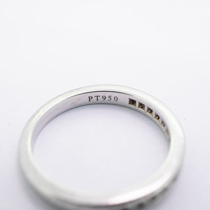 Tiffany & Co Ring Channel Half Eternity Platinum Diamond — view 5