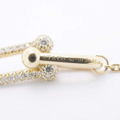 Tiffany & Co Necklace Double Link 18k Yellow Gold Diamond — view 6