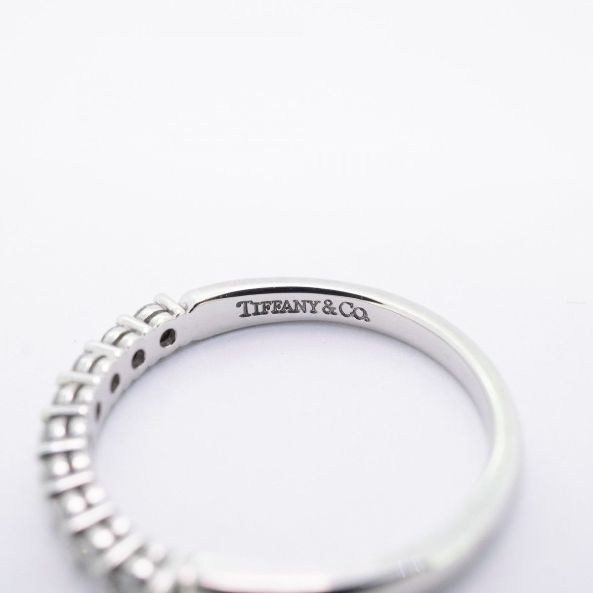 Tiffany & Co Ring Embrace Platinum Diamond — view 4