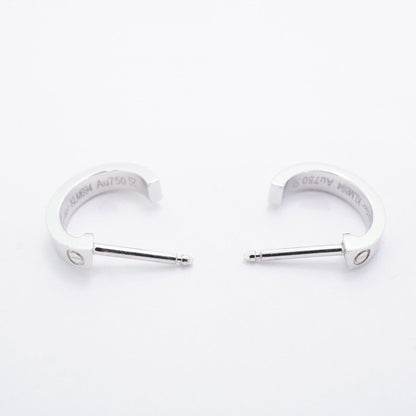 Cartier Earrings Mini Love 18k White Gold — view 3