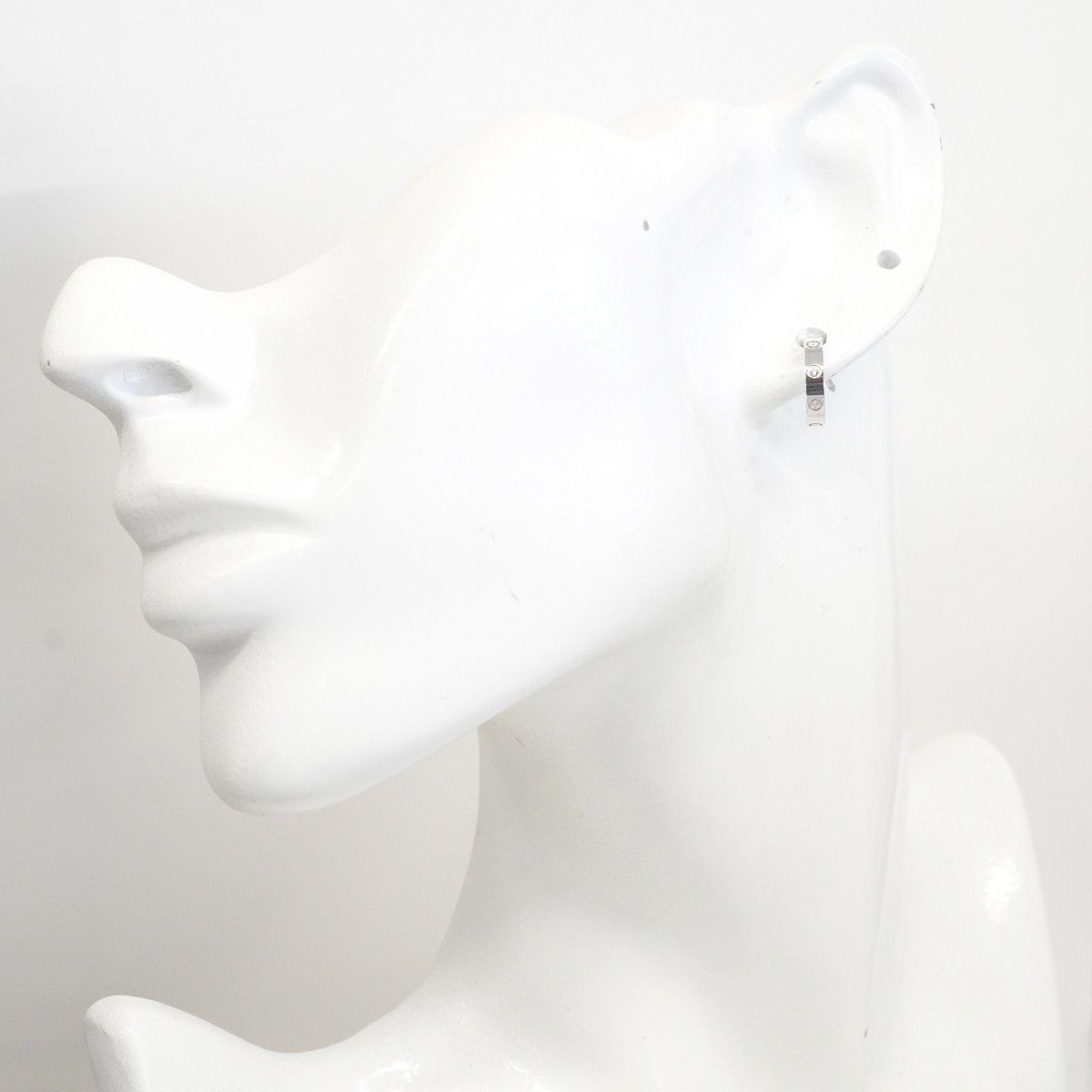 Cartier Earrings Mini Love 18k White Gold — view 6