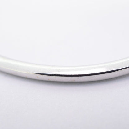 Tiffany & Co Bangle Metro Hinge 18k White Gold Diamond Bracelet — view 7